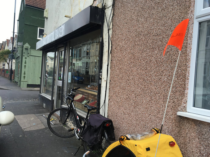 Getting around Bristol: my experience of hiring an electric bike + kids bike trailer