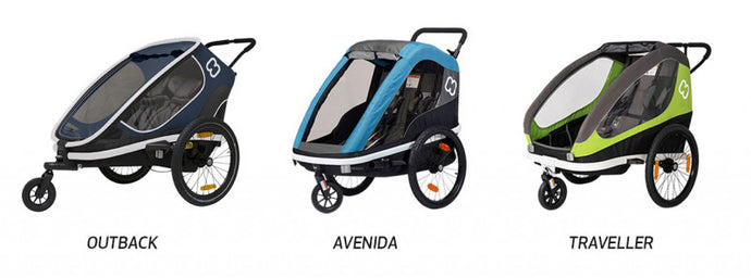 Which Hamax bike trailer is right for me – Outback, Avenida or Traveller?