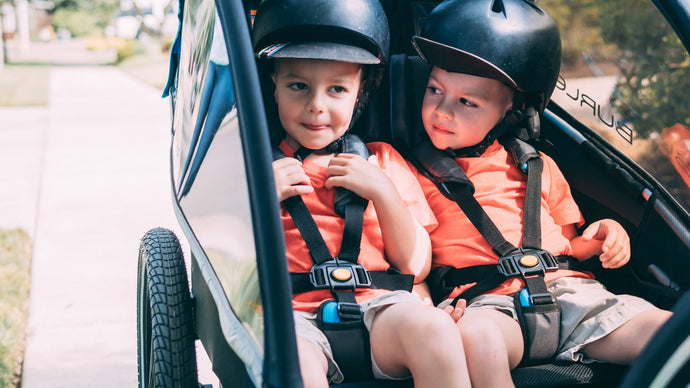 What age can I pull my child in a kids bike trailer?