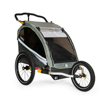 Load image into Gallery viewer, HIRE a Burley Trailer - Festival Use (with Front Wheel Jogger Kit) - Kids Bike Trailers
