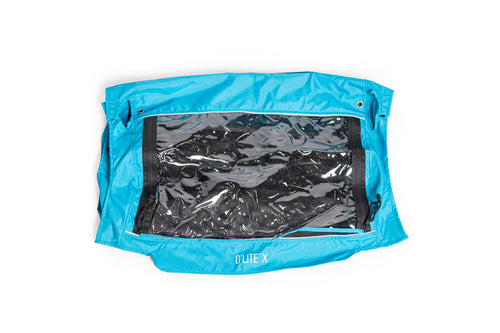 Burley Cover D'Lite X, Aqua - Kids Bike Trailers